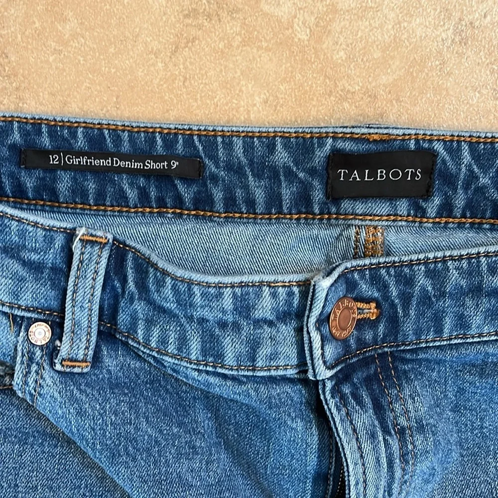 Talbots denim shorts